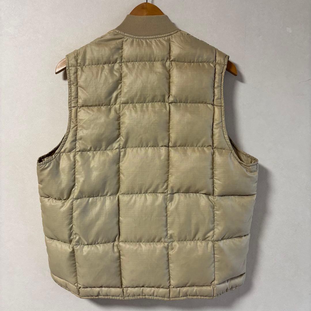 70's ビンテージ エディーバウアー ダウン ベスト L USA製 黒タグ