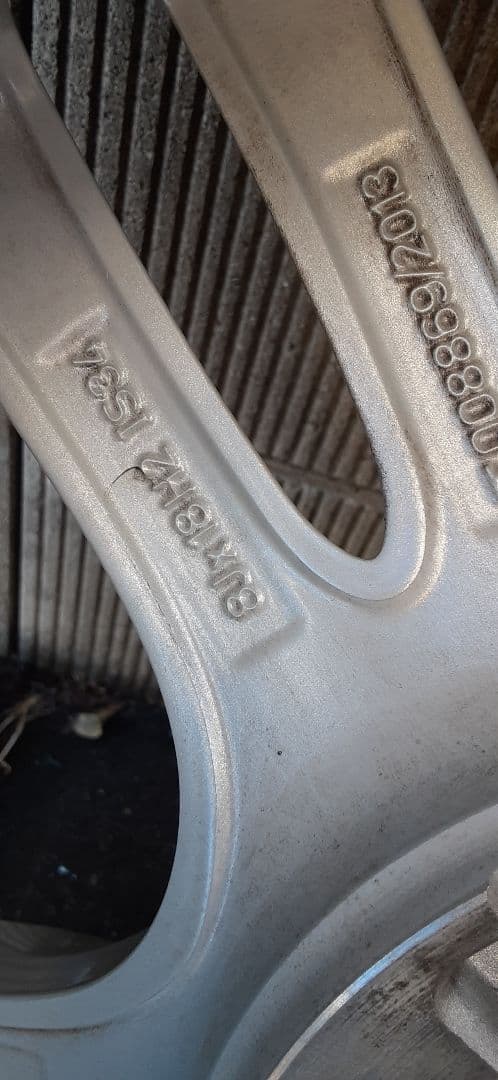  純正+ Pirelli P7 225/45R18 1本 フロントセット②