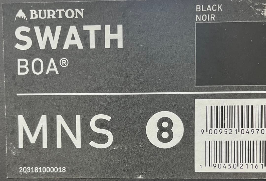 スノーボード Burton swath boa