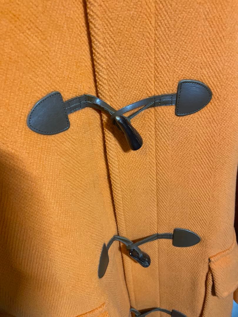 90sオールドgrenfellオレンジダッフルコート