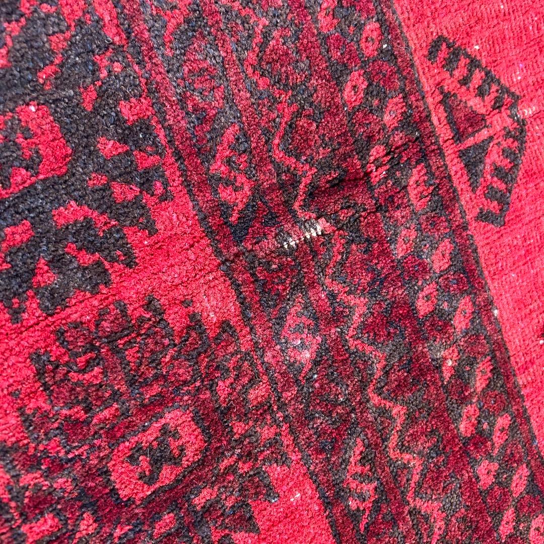 【1980's vintage】トルクメン族 アフガンラグ