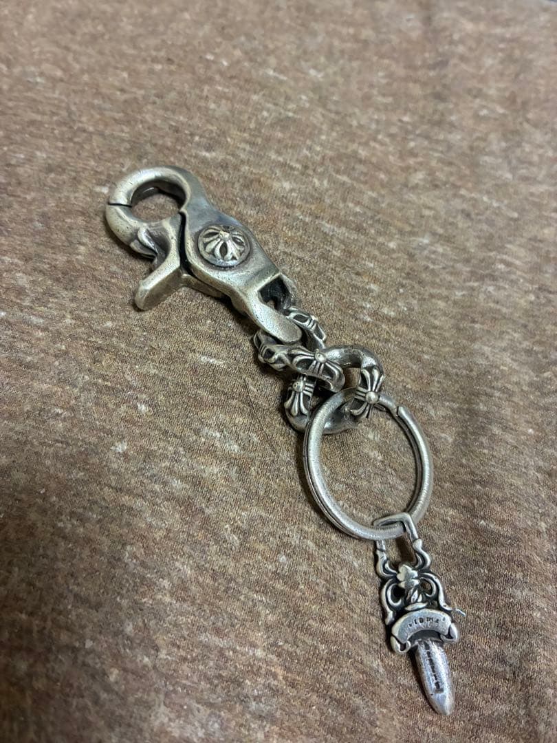 ヴィンテージ クロムハーツ エクストラファンシーリンクキーチェーン ショート