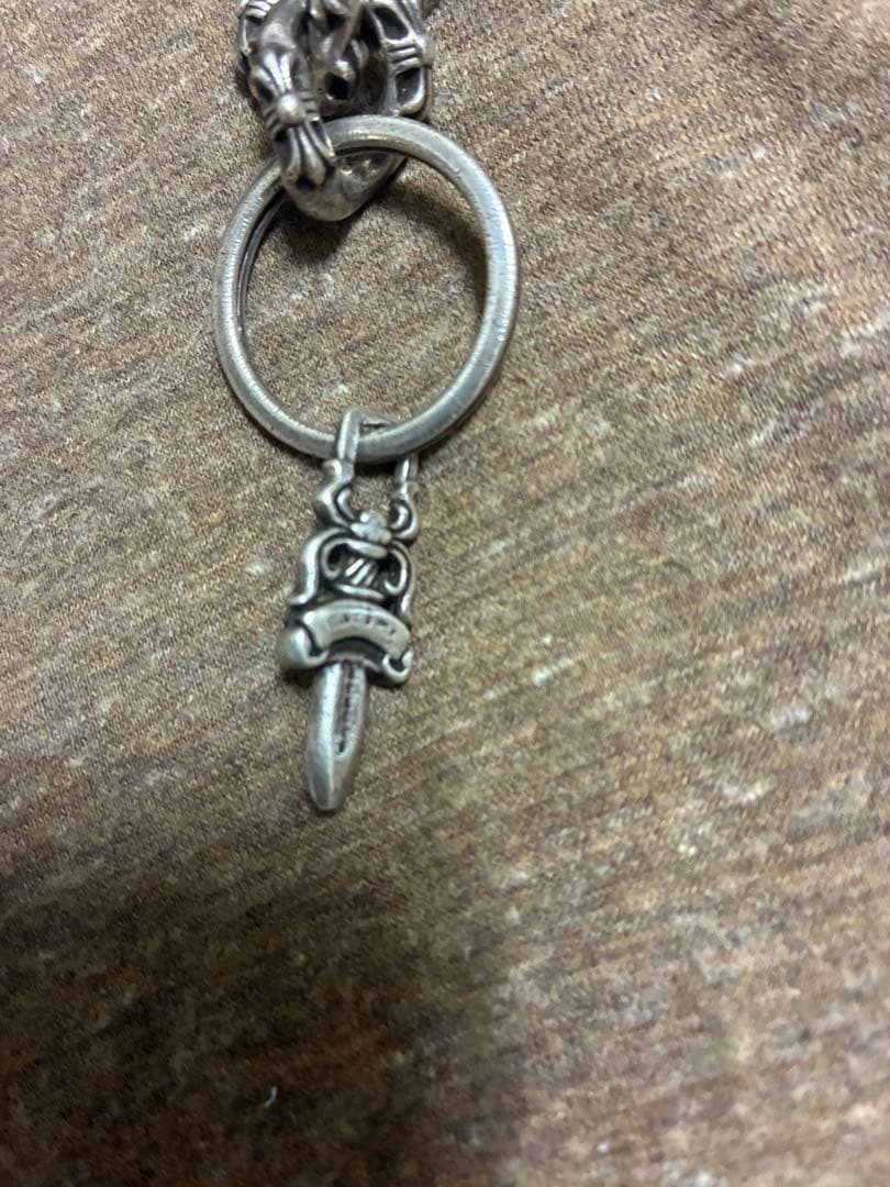 ヴィンテージ クロムハーツ エクストラファンシーリンクキーチェーン ショート