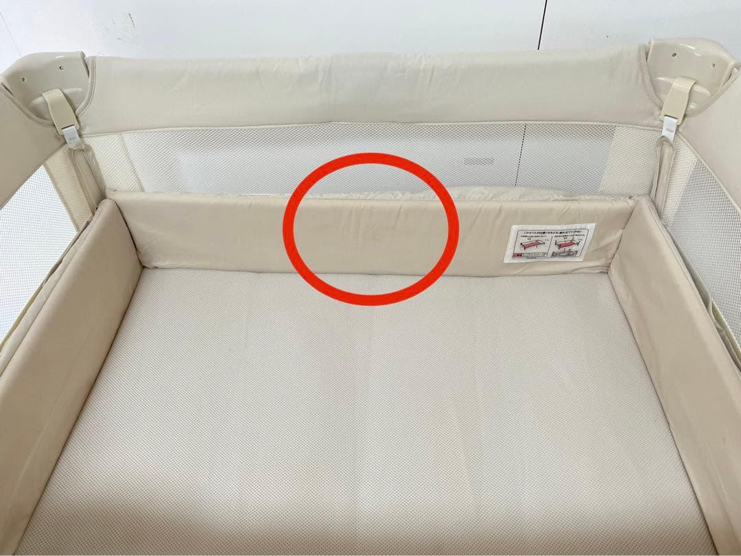 【値下げ】アップリカ　ココネルエアー　ベビーベッド