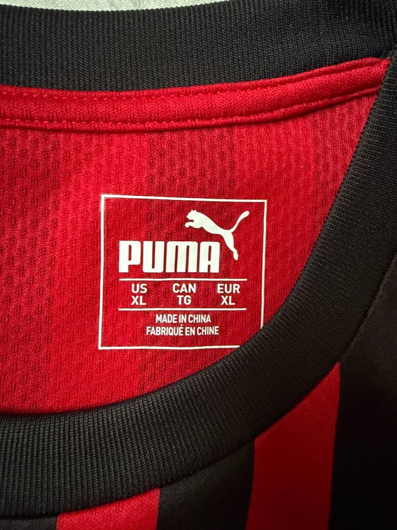 美品 ACミラン 19-20 BENNACER 4番 シャツ XL