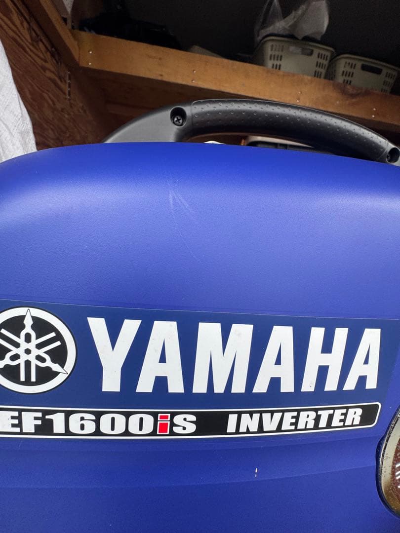 新品　試運転のみ　YAMAHAヤマハ インバーター発電機EF1600iS 送料込