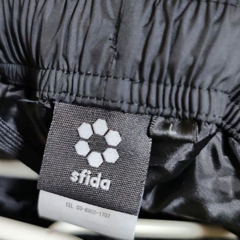 SFIDA スフィーダ 中綿入りウェア上下セット Lサイズ　ブラック