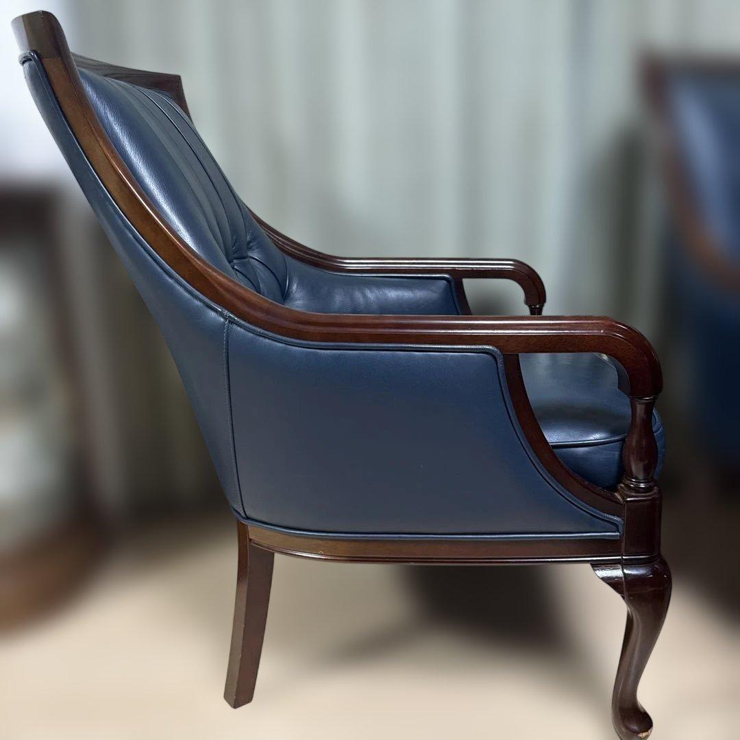 マルニ　ケントコートシリーズ　1脚　レザー1人掛けソファ　①