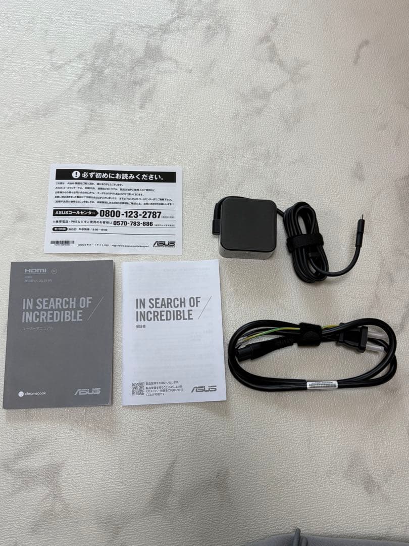 Chromebook本体 ASUS Chromebook CR1 Celeron N4500 4GB