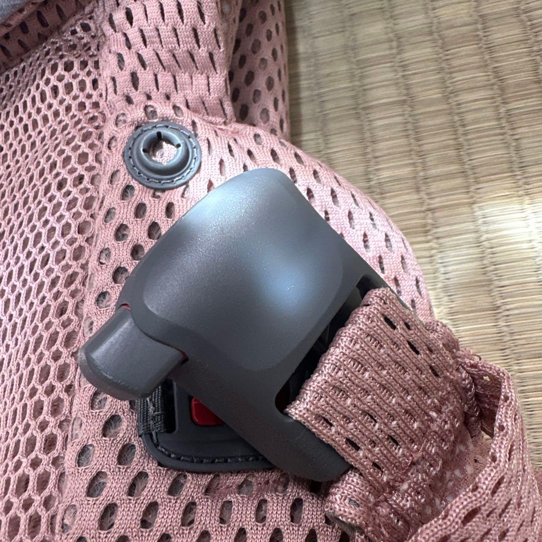 【美品・保証残半年・箱付き】BabyBjorn HARMONY ダスティピンク