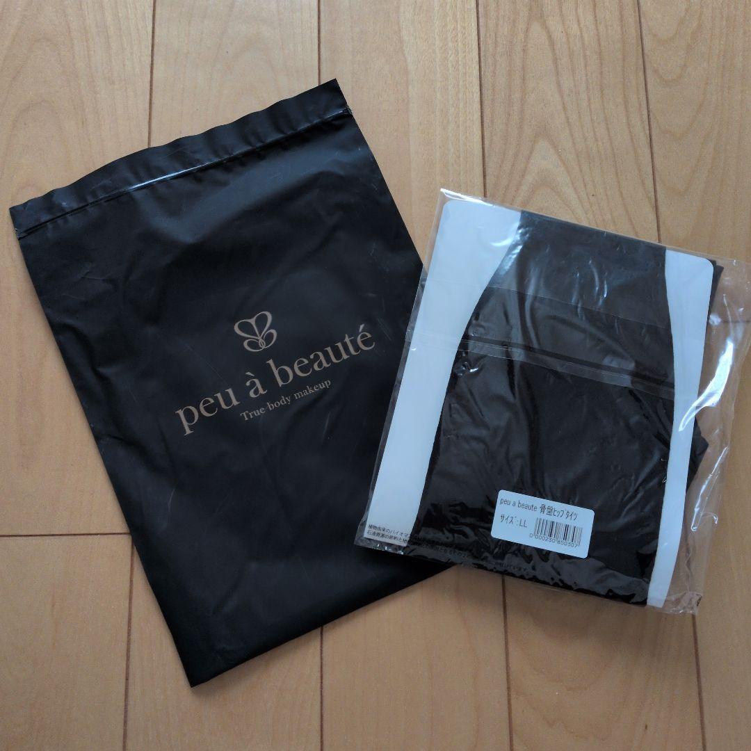 peu a beaute 骨盤ヒップタイツ 黒 M, L, LL