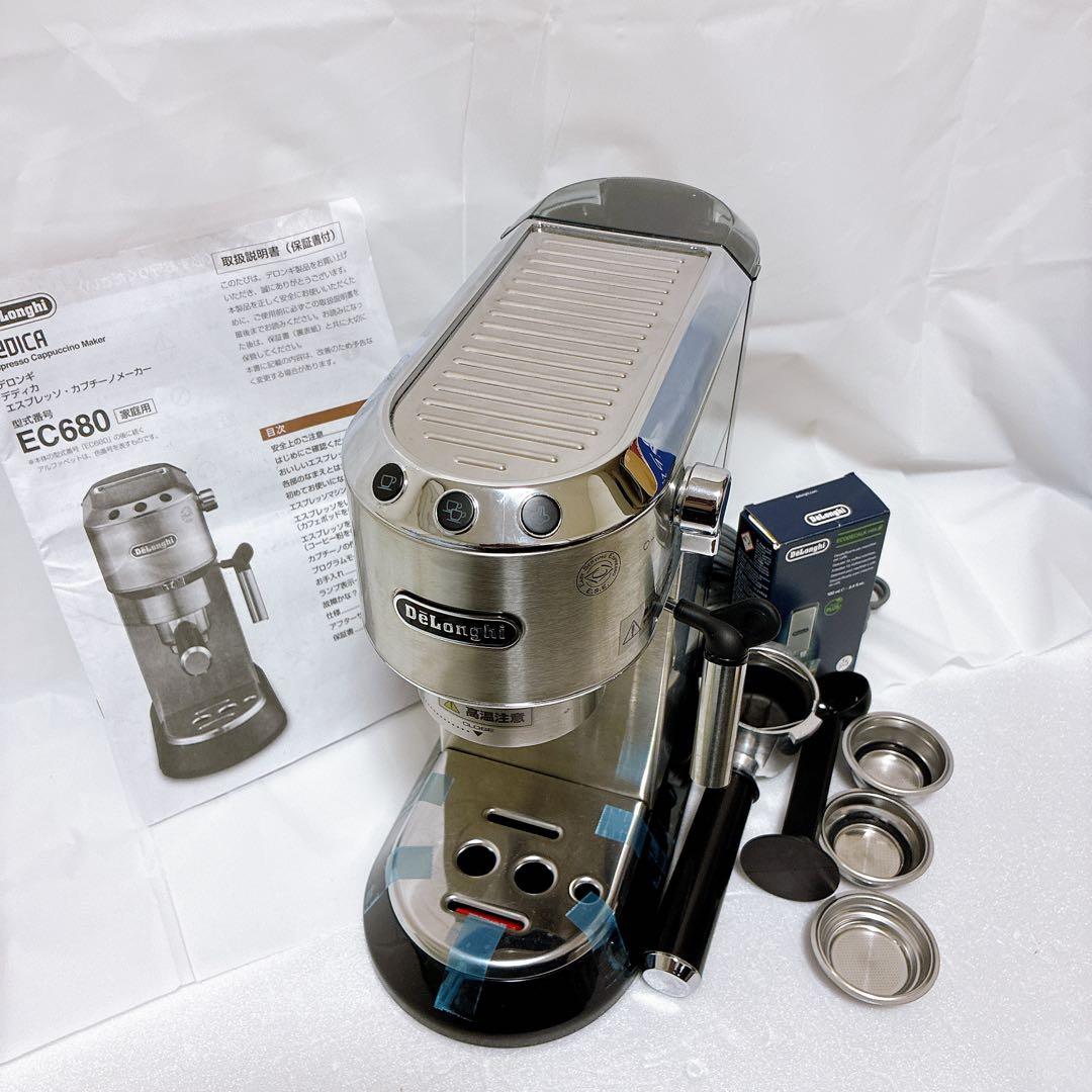 DeLonghi デディカ エスプレッソ・カプチーノメーカー EC680