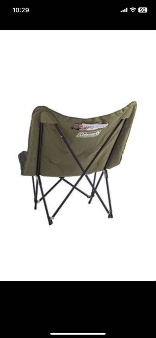 【超美品】Coleman ソファチェア２個セット