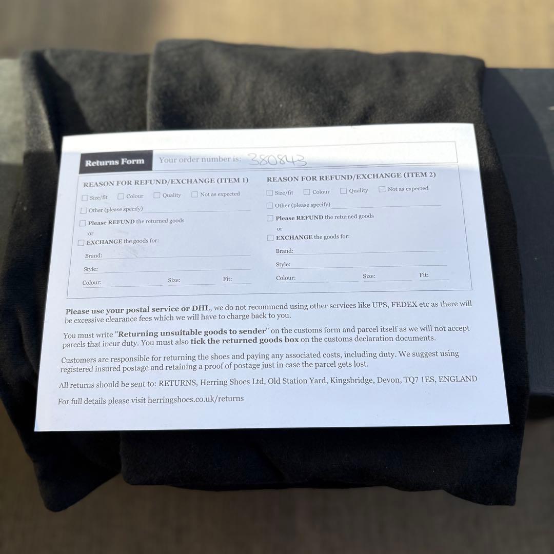 【JOSEPH CHEANEY】 WILFRED/ ブラックUK8(G)