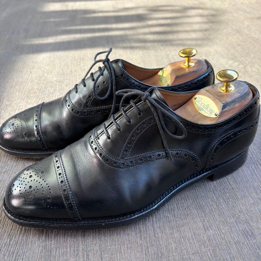 【JOSEPH CHEANEY】 WILFRED/ ブラックUK8(G)