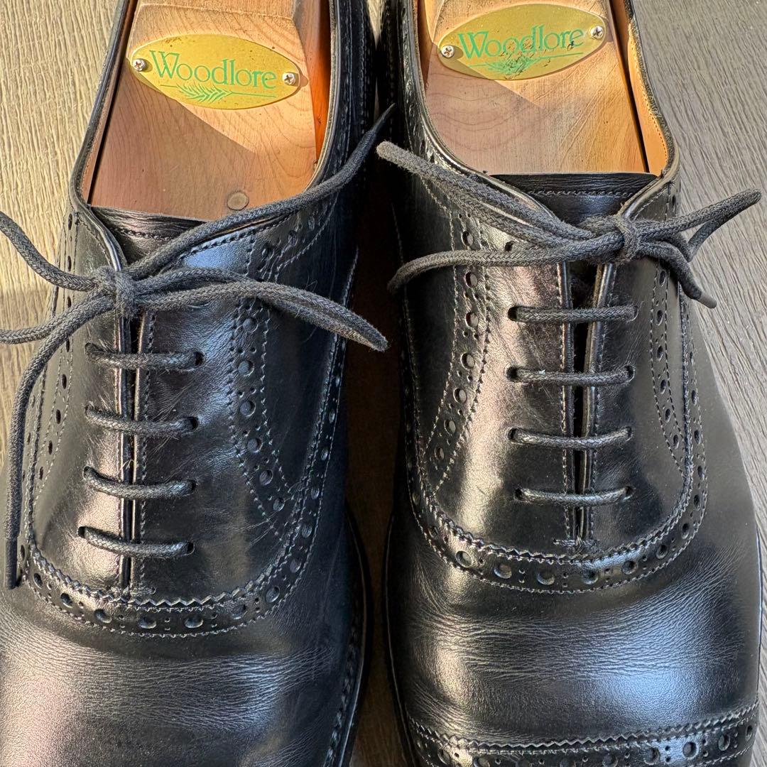 【JOSEPH CHEANEY】 WILFRED/ ブラックUK8(G)