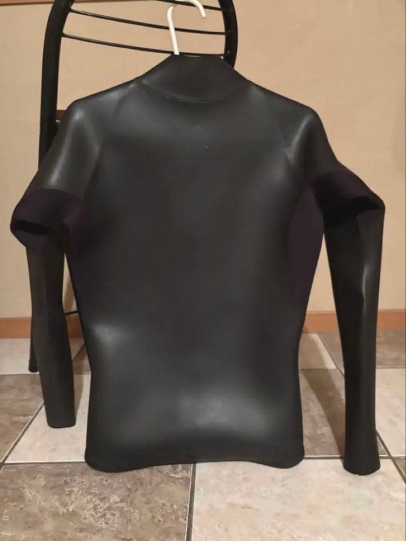 DEUS ブラック タッパー フロントジッパー