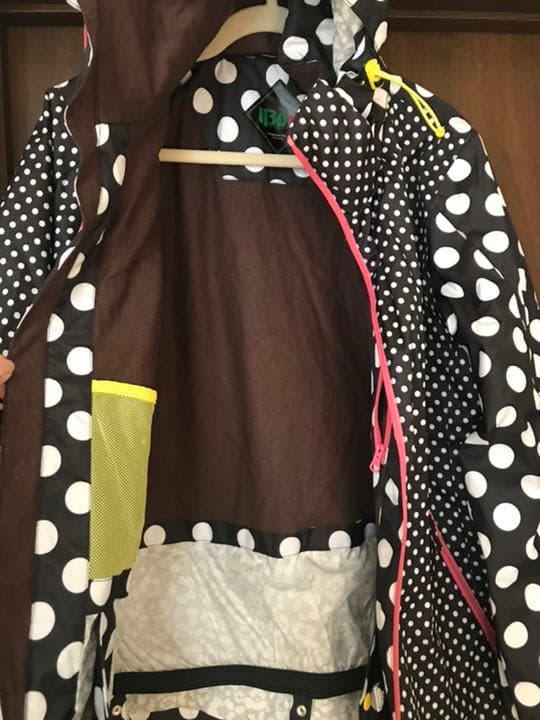 スノーボード ウエア レディース ドット柄