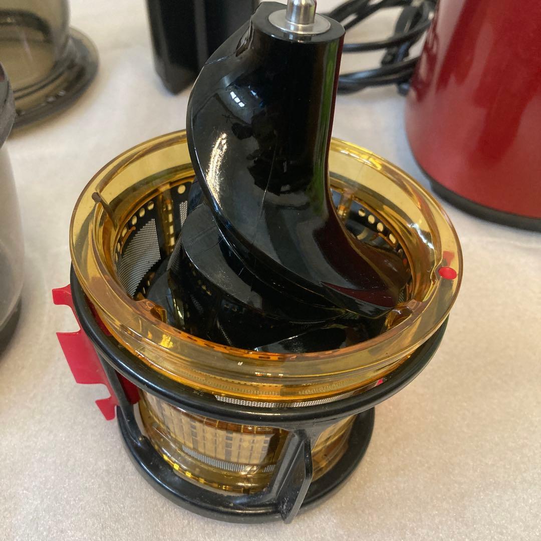 クビンス ホールスロージューサー レッド JSG-721R