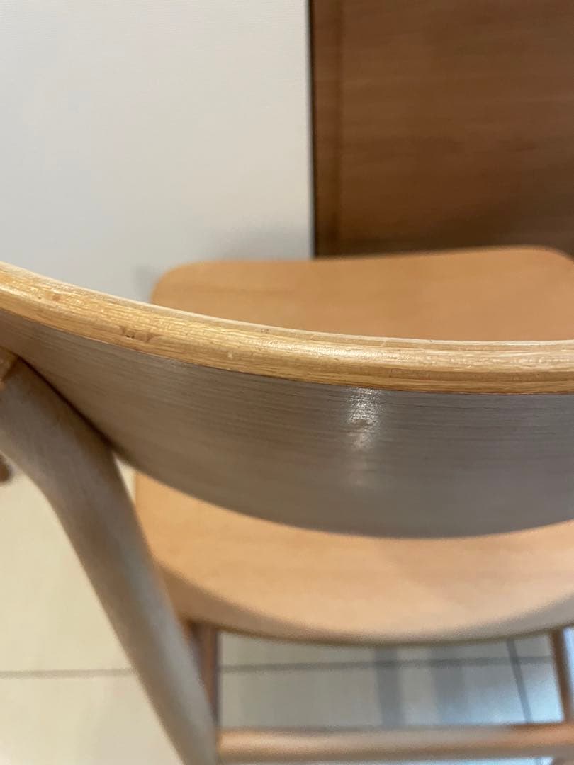 無印良品 ラウンドチェア・ブナ材