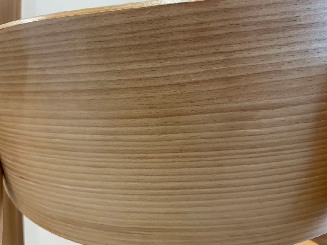 無印良品 ラウンドチェア・ブナ材