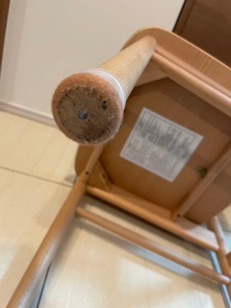 無印良品 ラウンドチェア・ブナ材