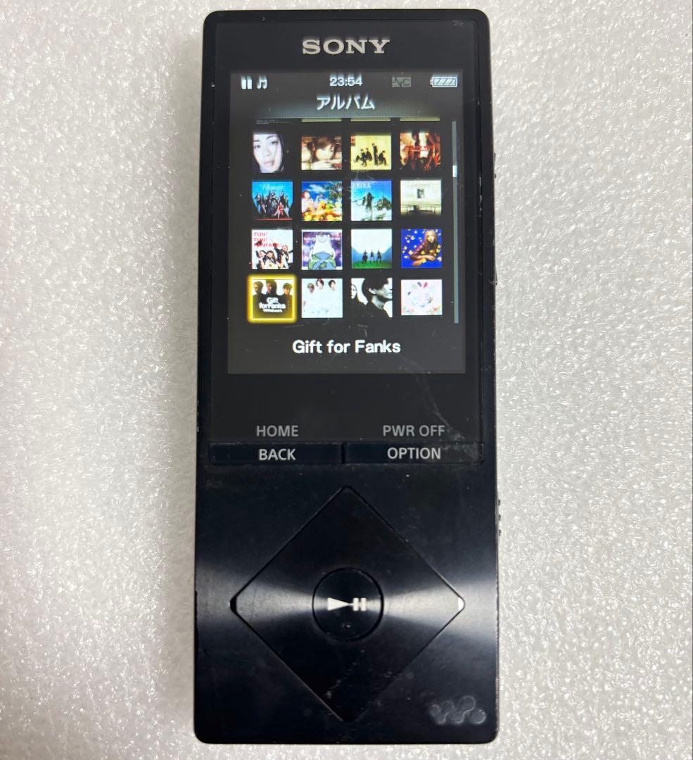 【バッテリー良好】ソニー　ウォークマン　NW-A16 32GB ブラック　黒