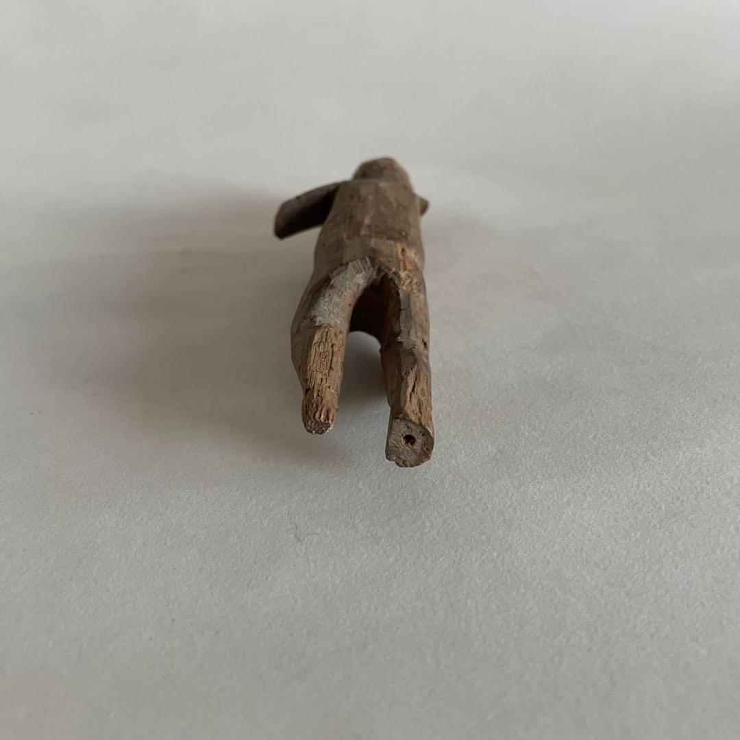 木彫り人形　工芸　アンティーク