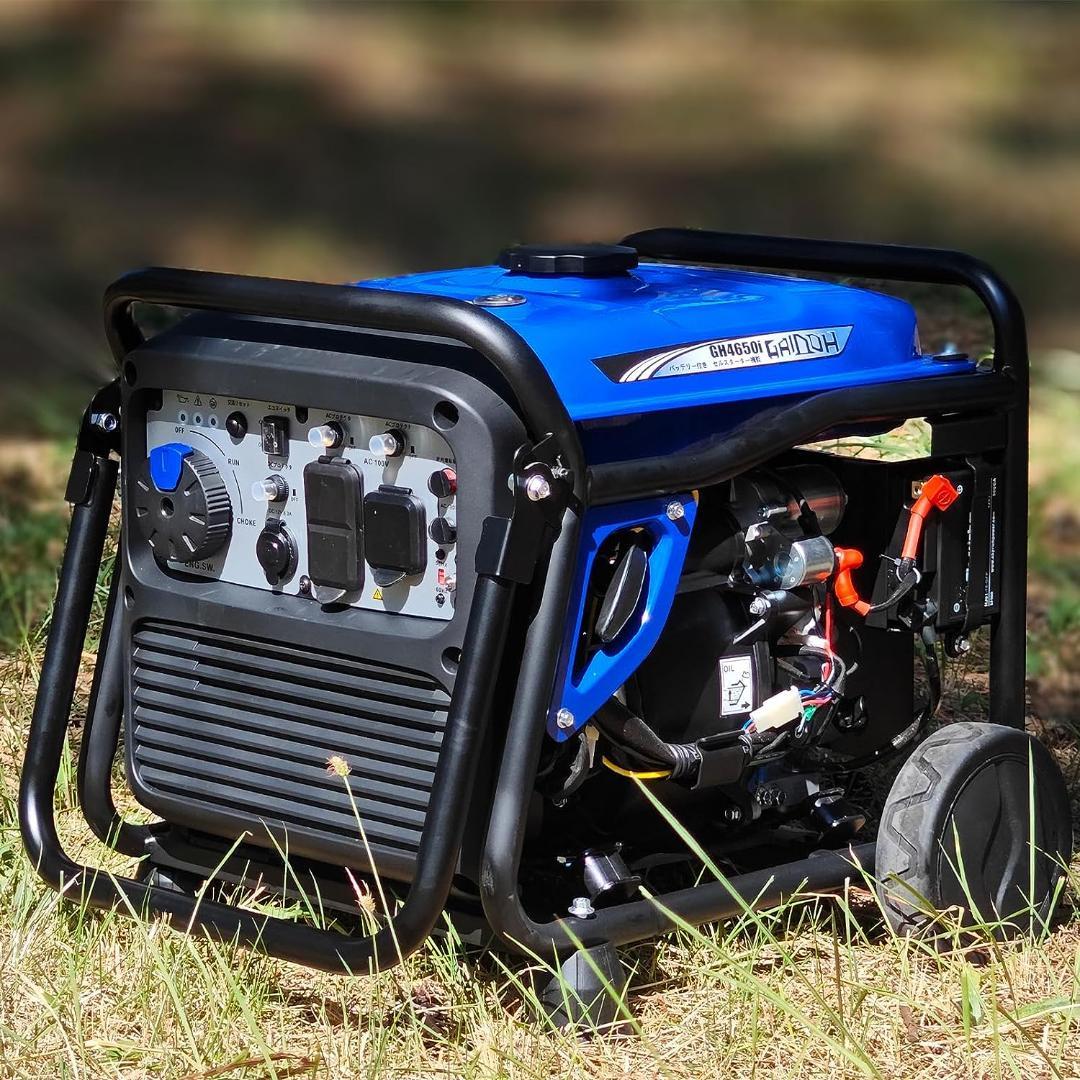 ★おすすめ発電機★Gaidohインバーター発電機 リモコン付き(50m以内)