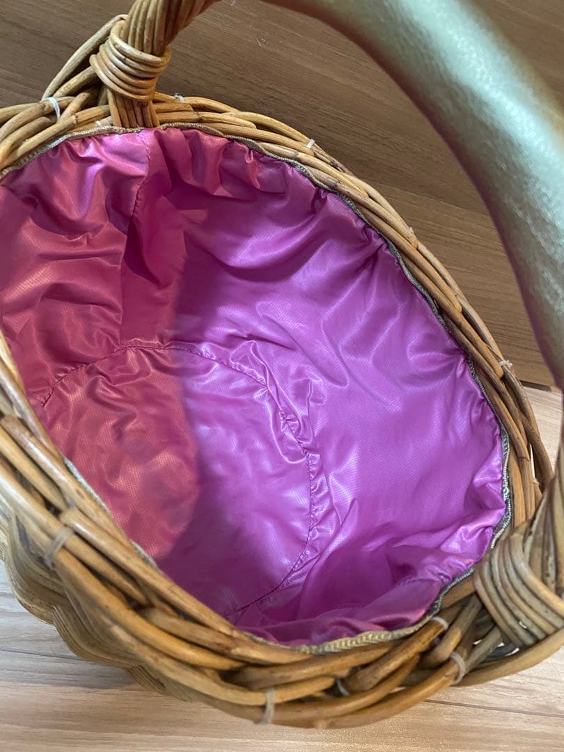 未使用品　ebagos オカイモノカゴ　ピンク