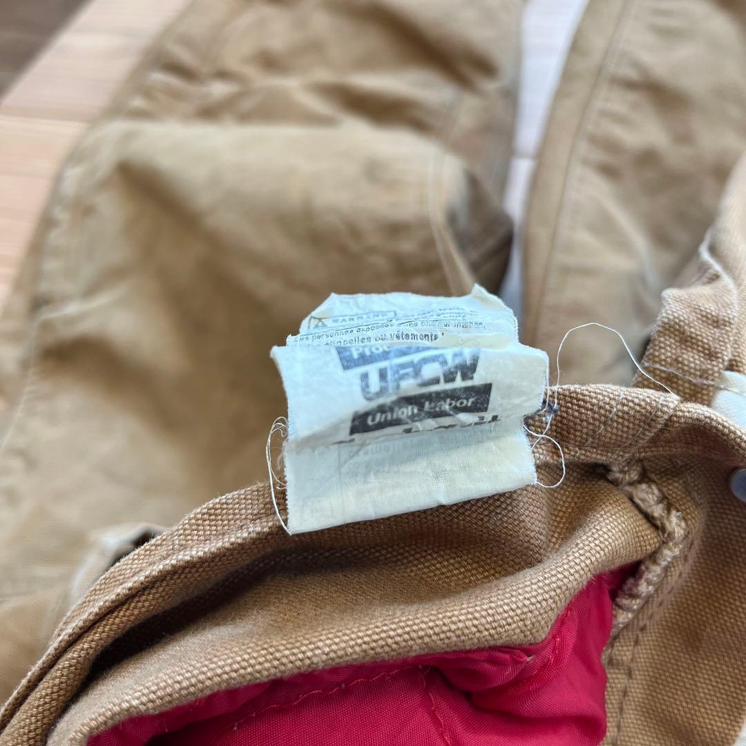 【USA製】カーハート　ダブルニー　オーバーオール