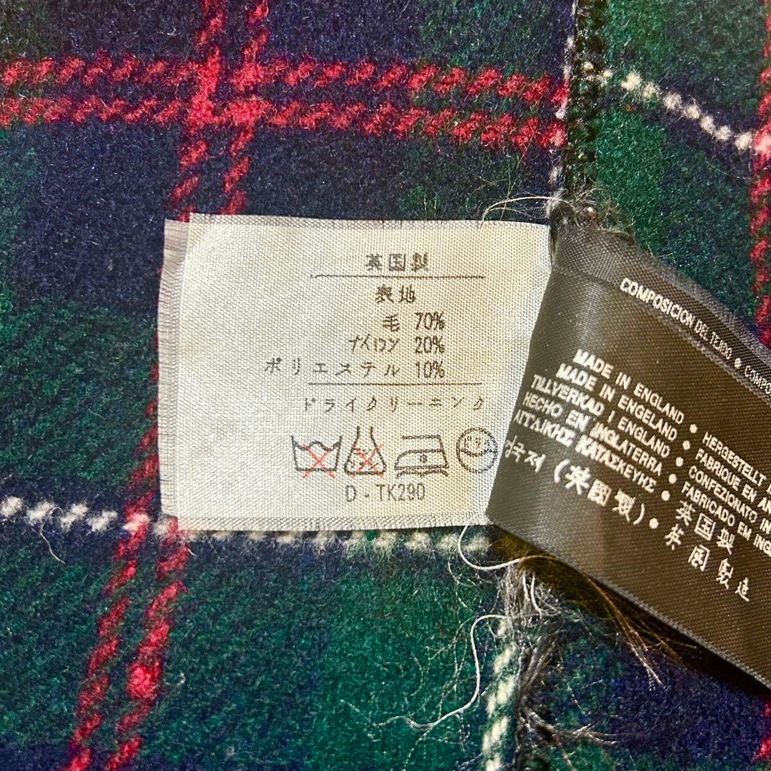 GLOVERALL グローバーオール ダッフルコート チェック柄