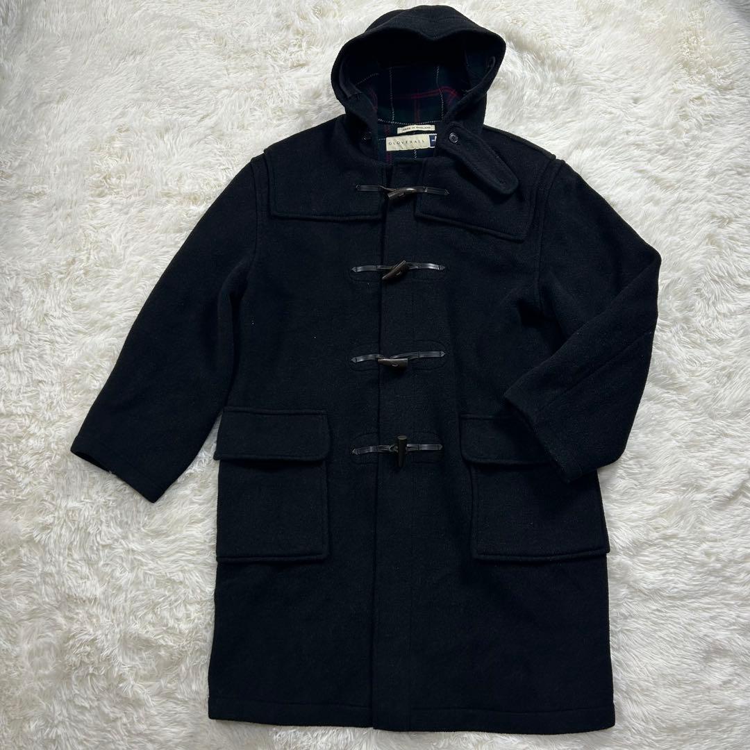 GLOVERALL グローバーオール ダッフルコート チェック柄