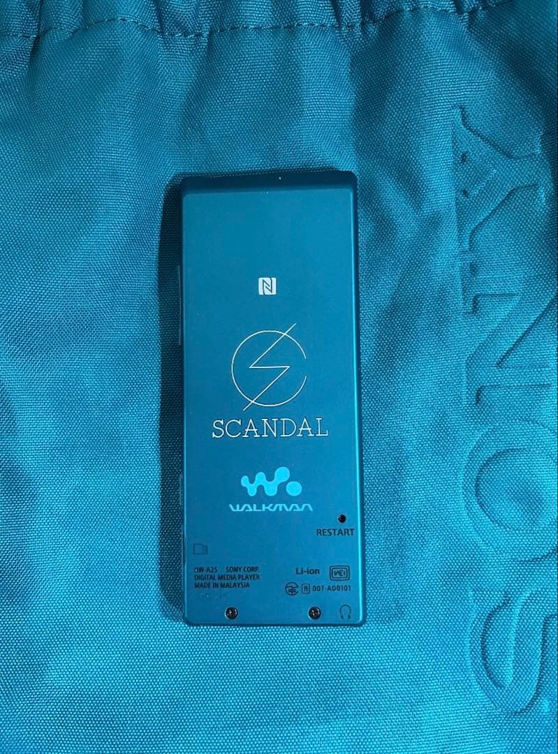 ハイレゾ　SCANDAL Walkmanとヘッドフォンセット