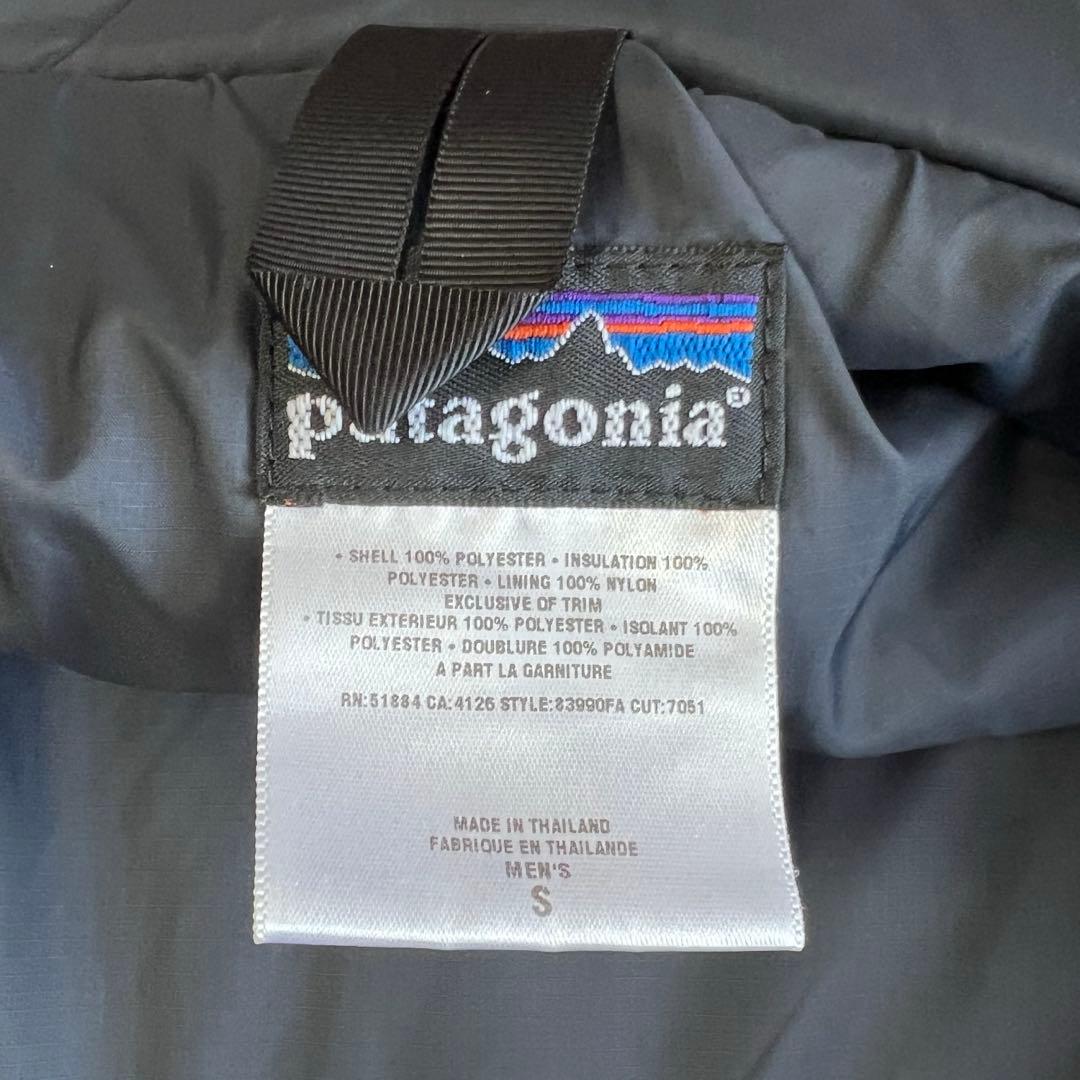 F*1様 patagonia ブラック ナイロンジャケット Sサイズ　日本Ｌ