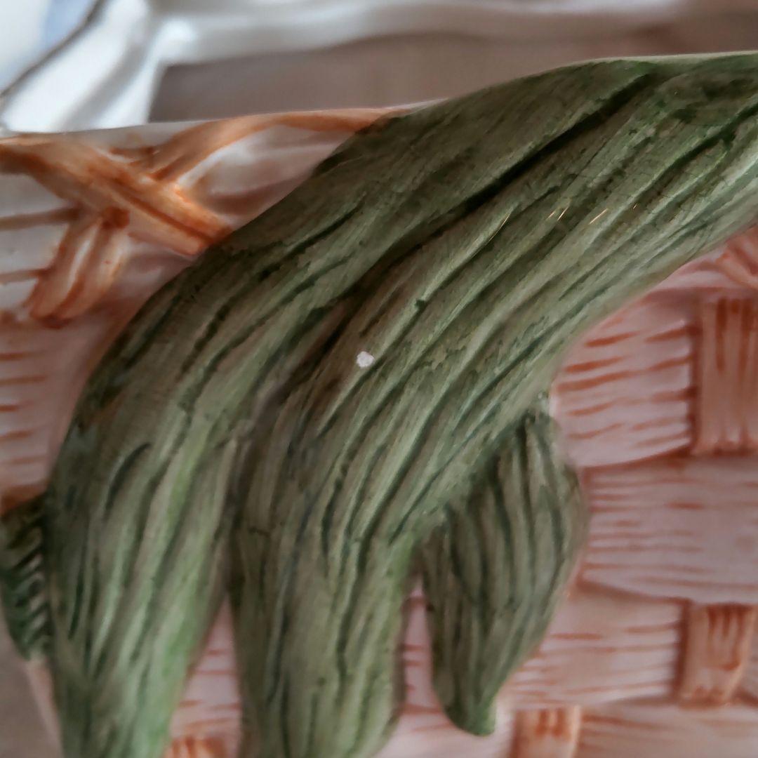 フルーツ キャニスター 陶器 3連 アンティーク レトロ イタリア 保存容器