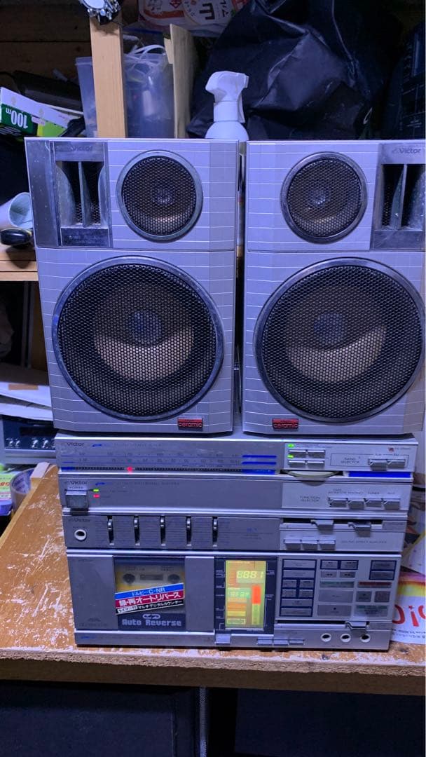 d*7様 Victor ビクター ミニコンポ ラジカセ PC-55 ( PC-D