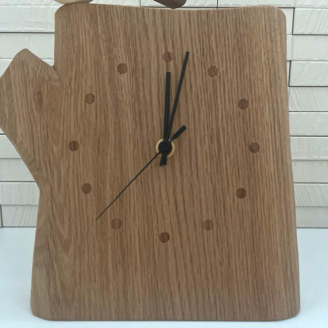 【未使用品】クラフト蒼 Craft So小鳥の時計 臼田健二 MUKU工房