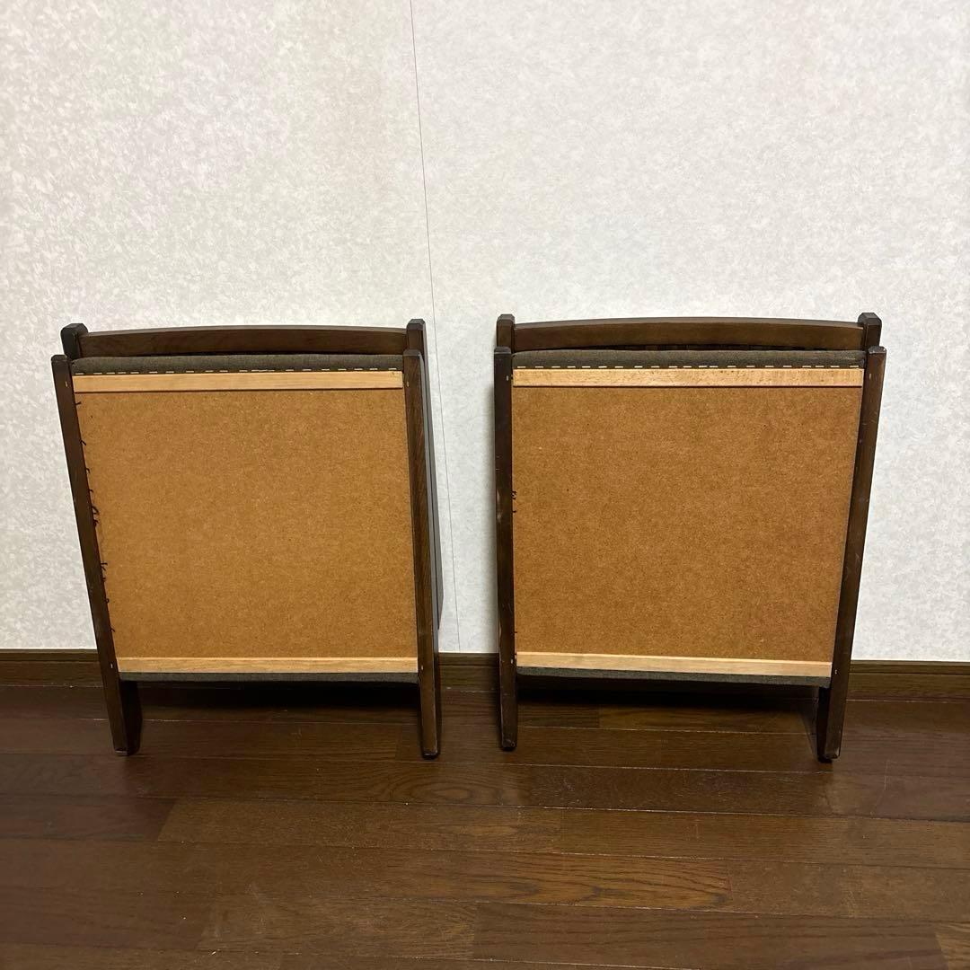 【良品】折りたたみ 座椅子 ブラウン ②