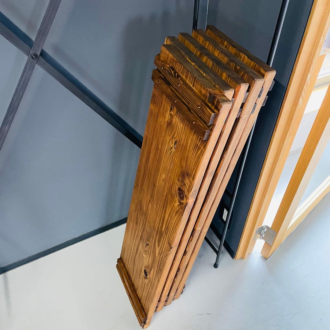 インダストリアル 5段シェルフ 幅100 高さ170 木製×スチール 店舗什器❷