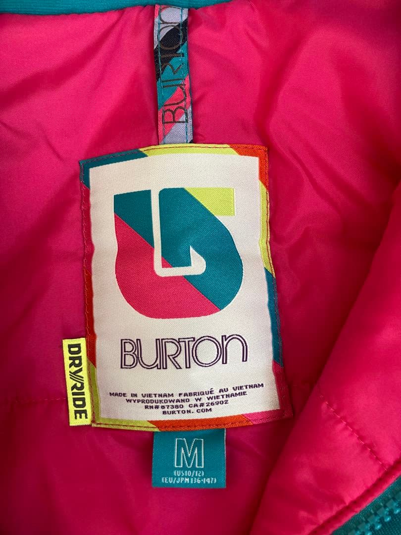 BURTON スノーボードウェア M青・ピンク キッズ
