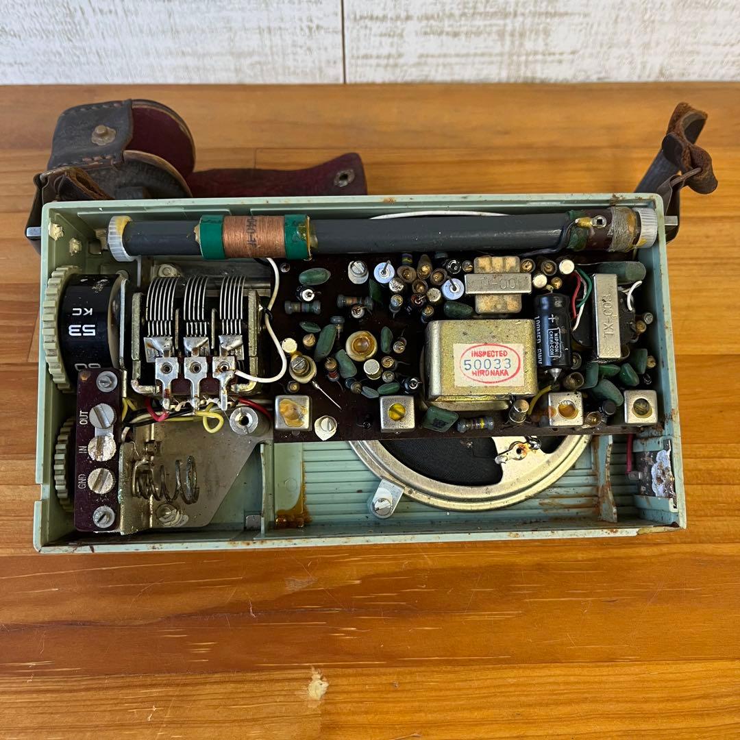 【アンティーク】SONY ソニー トランジスタラジオ TR-84 当時物 古道具