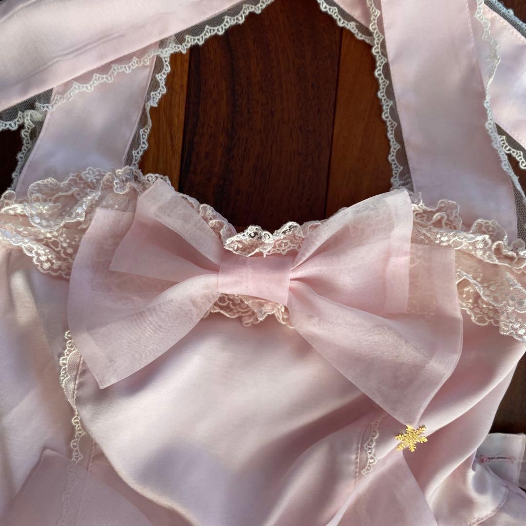 公*o様 Angelic Pretty ピンク シフォン リボンワンピース