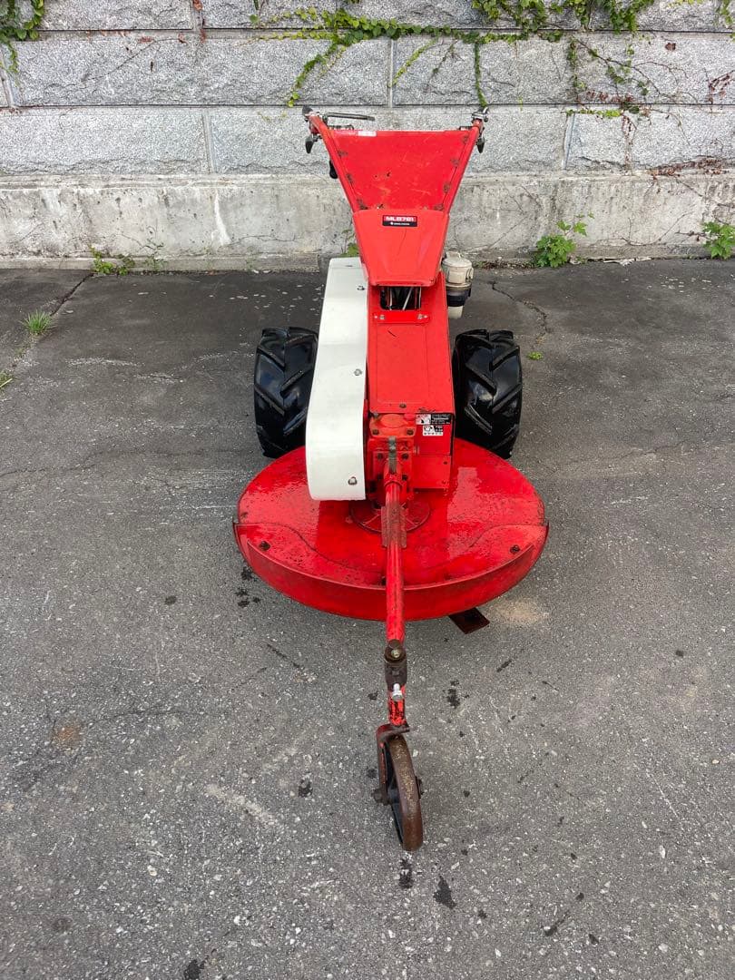 黒石市　バック付　草刈機　ロータリーナイフ　モア　 丸山　まるやま　MLB761