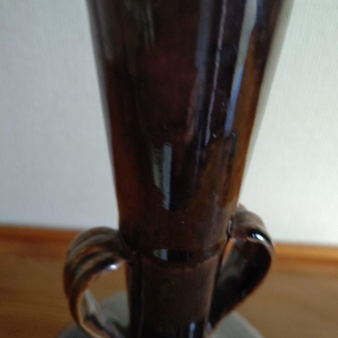 天目鶴首花入れ せと