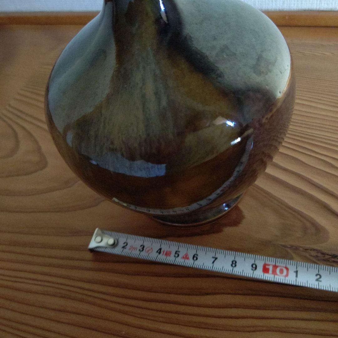 天目鶴首花入れ せと