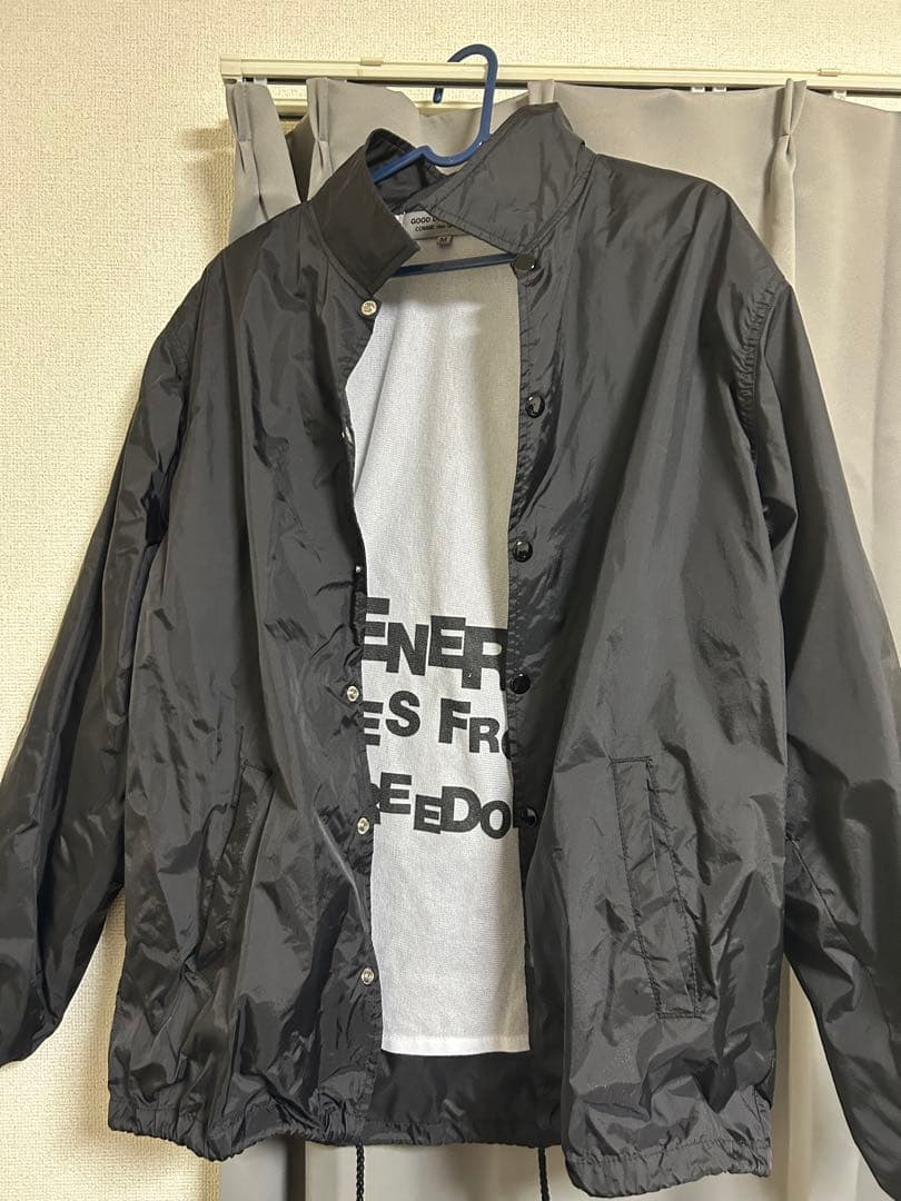 COMME des GARÇONS 黒　コーチジャケット M