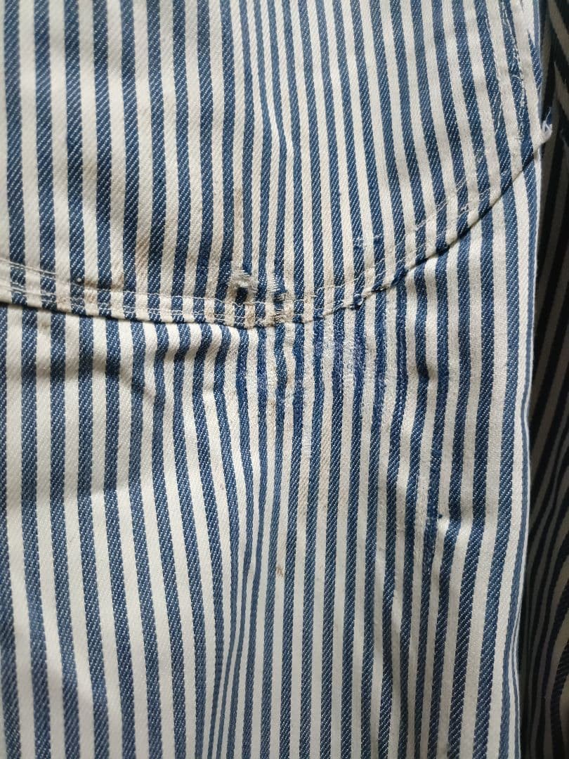 70s BIG MAC ビッグマック ヒッコリーストライプ オーバーオール