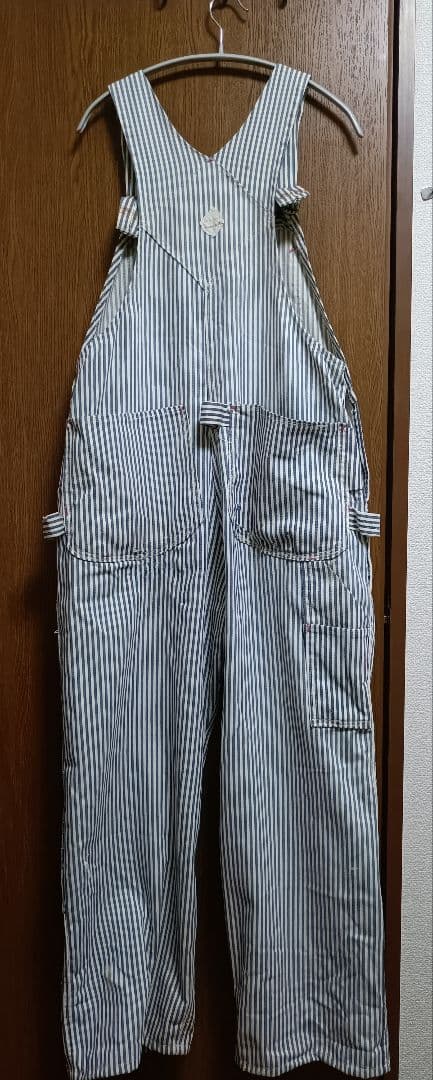 70s BIG MAC ビッグマック ヒッコリーストライプ オーバーオール