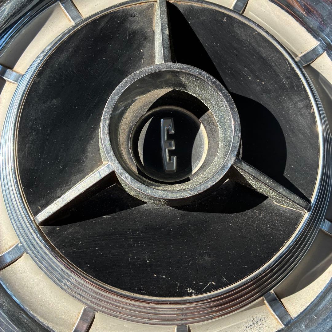 希少品！アメリカヴィンテージアメ車ホイールキャップ　USAガレージ/50s60s